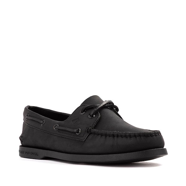 Mens Sperry Top-Sider Authentic Original™ 2-Eye Boat Shoe - Black