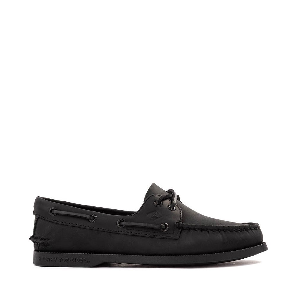 Mens Sperry Top-Sider Authentic Original&trade; 2-Eye Boat Shoe - Black