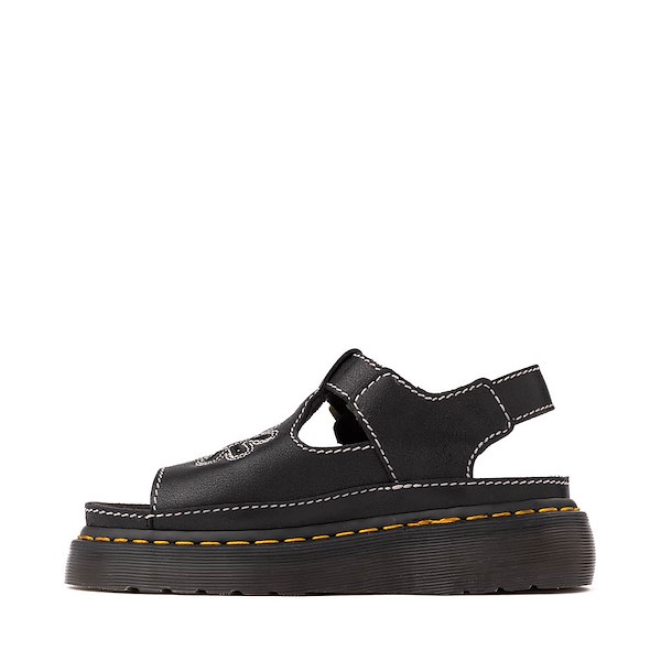 Womens Dr. Martens Dunnet Flower Sandal - Black