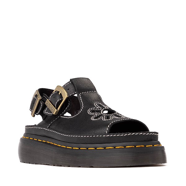 Womens Dr. Martens Dunnet Flower Sandal - Black