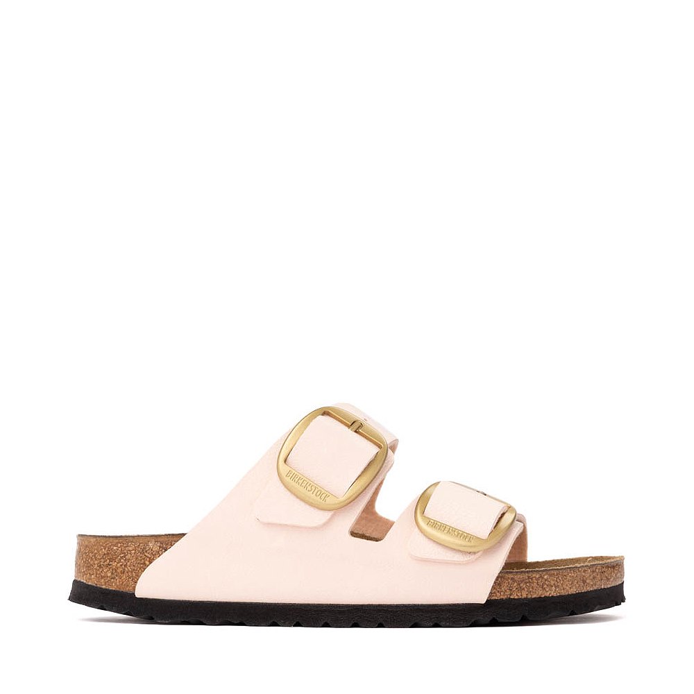 Womens Birkenstock Arizona Big Buckle Slide Sandal - Light Rose