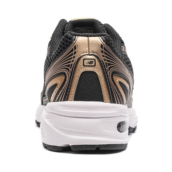 alternate view Womens New Balance 740 Athletic Shoe - Black / Gold / WhiteALT4