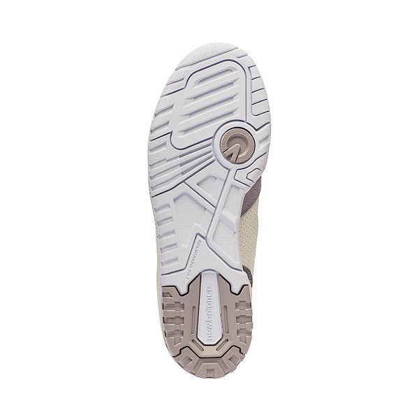 alternate view Womens New Balance 550 Athletic Shoe - White / Truffle SaltALT3