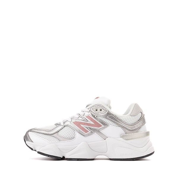 alternate view New Balance 9060 Athletic Shoe - Big Kid - NB 103 White / RosewoodALT1