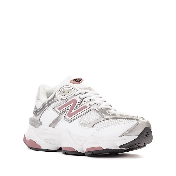 alternate view New Balance 9060 Athletic Shoe - Big Kid - NB 103 White / RosewoodALT5