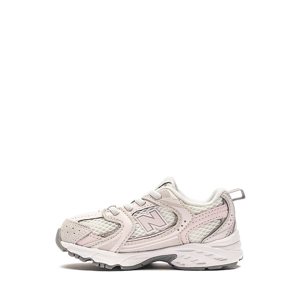 alternate view New Balance 530 Athletic Shoe - Baby / Toddler - Grey Matter / Pink SaltALT1