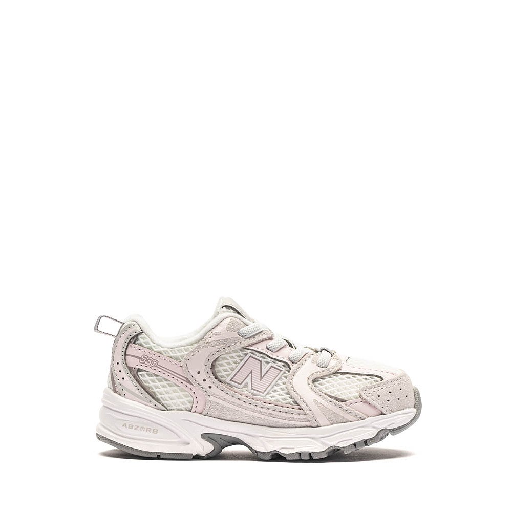 New Balance 530 Athletic Shoe - Baby / Toddler - Grey Matter / Pink Salt