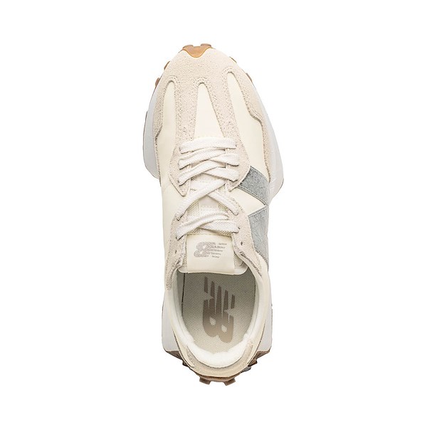 alternate view Womens New Balance 327 Athletic Shoe - Angora / Silver MetallicALT2