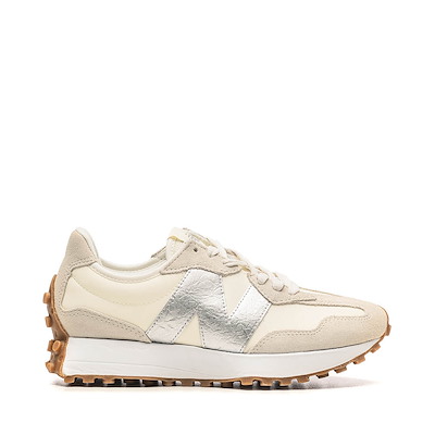 Womens New Balance 327 Athletic Shoe - Linen / Timberwolf