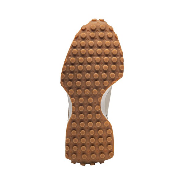 alternate view Womens New Balance 327 Athletic Shoe - Grey Matter / Gold MetallicALT3