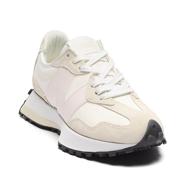 alternate view Womens New Balance 327 Athletic Shoe - Sea Salt / Pink SaltALT5