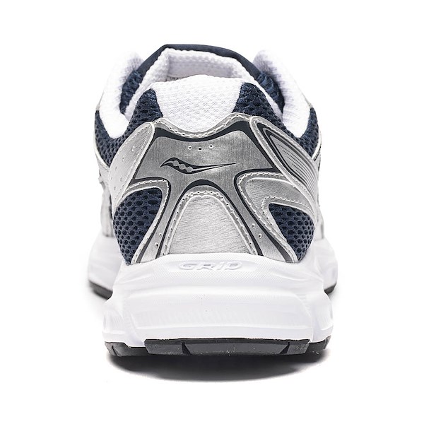alternate view Saucony Ride Millennium Athletic Shoe - Navy / SilverALT4