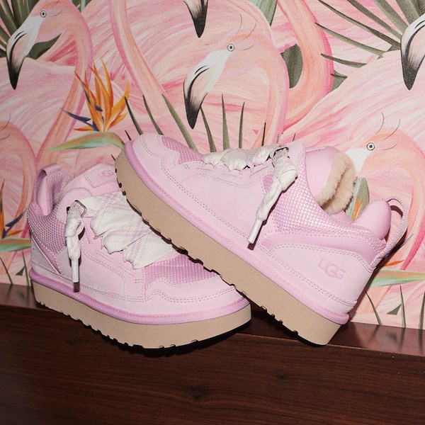 Basket Lowmel UGG Pour Femmes  Rose Diamant