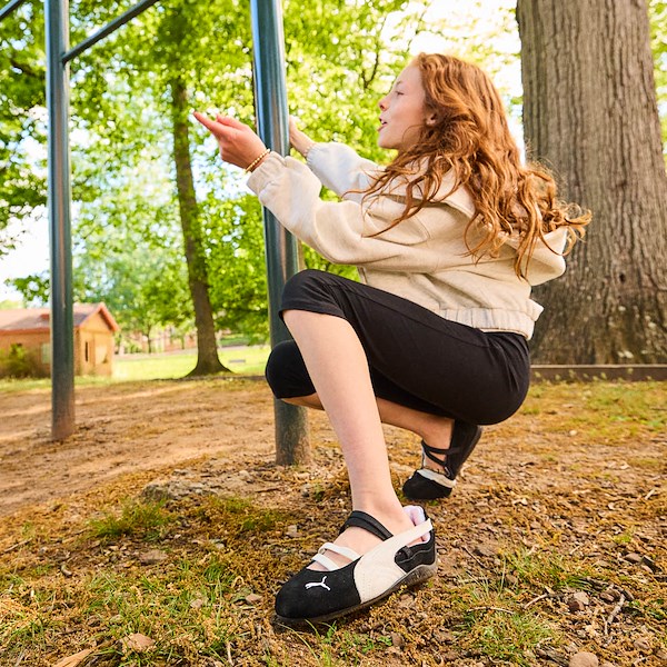 PUMA Speedcat Ballet Shoe - Big Kid - PUMA Black / PUMA White