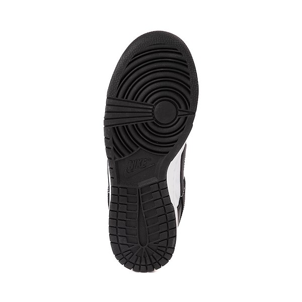 alternate view Womens Nike Dunk Low Athletic Shoe - White / Black / WhiteALT3