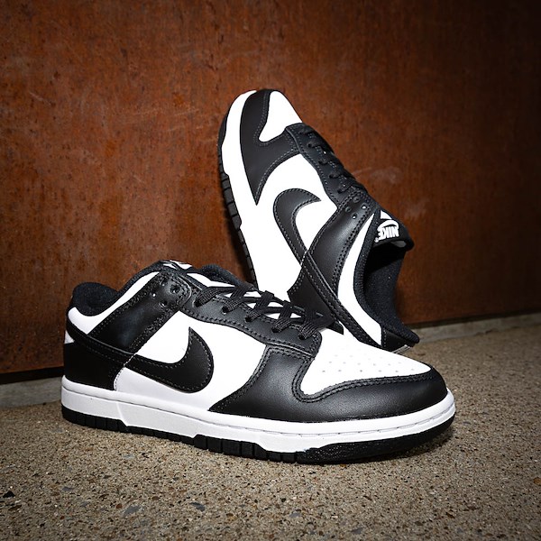 alternate view Womens Nike Dunk Low Athletic Shoe - White / Black / WhiteHERO