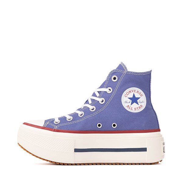 alternate view Converse Chuck Taylor All Star Lift Double Stack High-Top Sneaker - Indigo Storm / EgretALT1