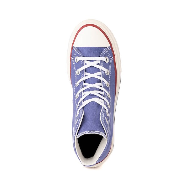 alternate view Converse Chuck Taylor All Star Lift Double Stack High-Top Sneaker - Indigo Storm / EgretALT2