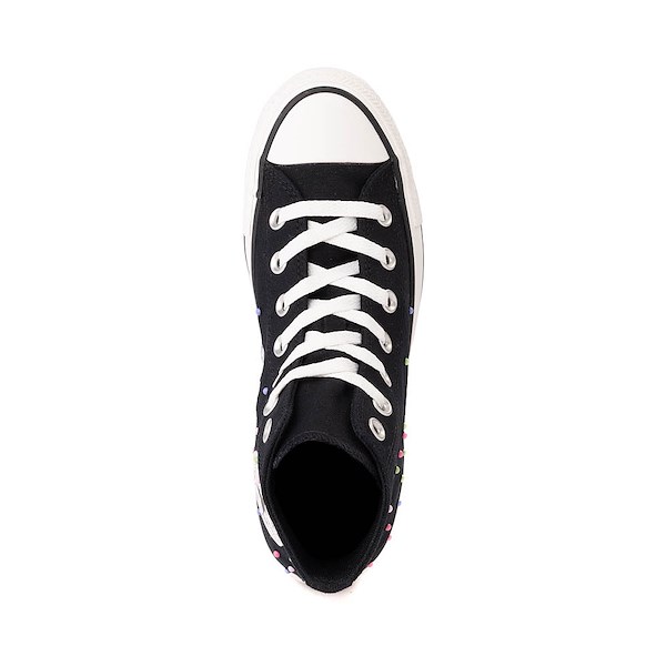alternate view Converse Chuck Taylor All Star High-Top Mini Studs Sneaker - Black / Pink / Very PeriALT2