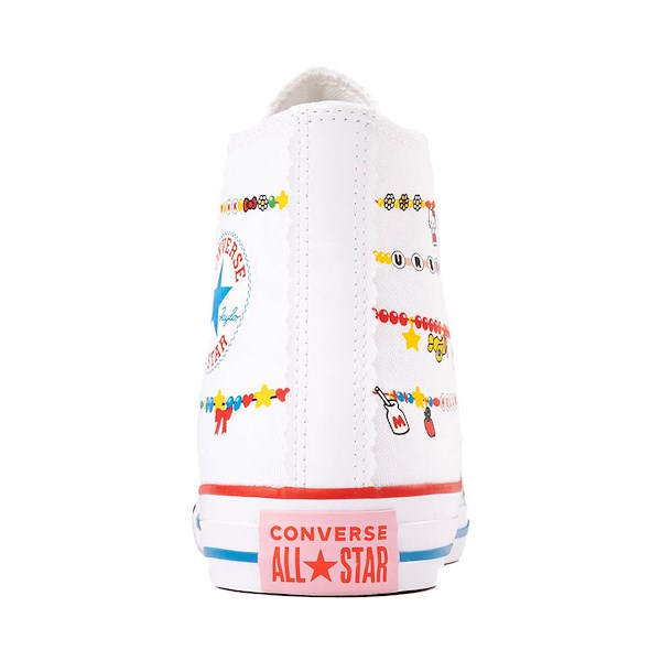 alternate view Converse x Hello Kitty&reg; & Friends Chuck Taylor All Star High-Top Charms Sneaker - WhiteALT4