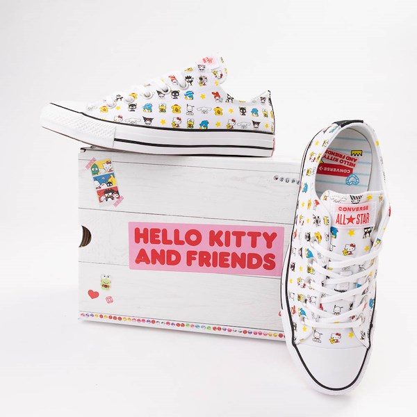 alternate view Converse x Hello Kitty&reg; & Friends Chuck Taylor All Star Low-Top Sneaker - WhiteHERO