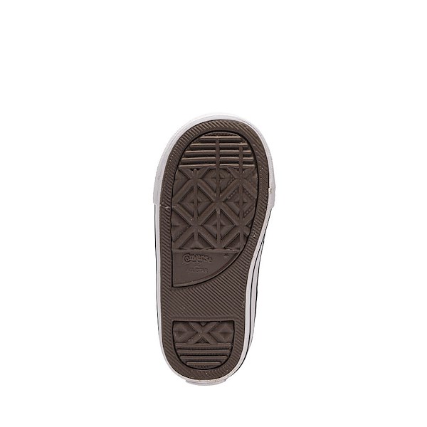 alternate view Converse Chuck Taylor All Star Dinos Easy-On Low-Top Sneaker - Baby / Toddler - Black / White / Neon Mantis GreenALT3