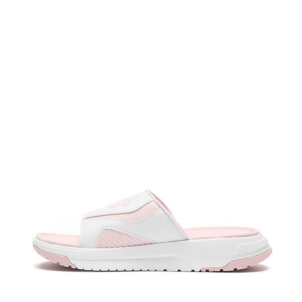 alternate view Womens New Balance 200 Premium Slide Sandal - White / Rose SugarALT1