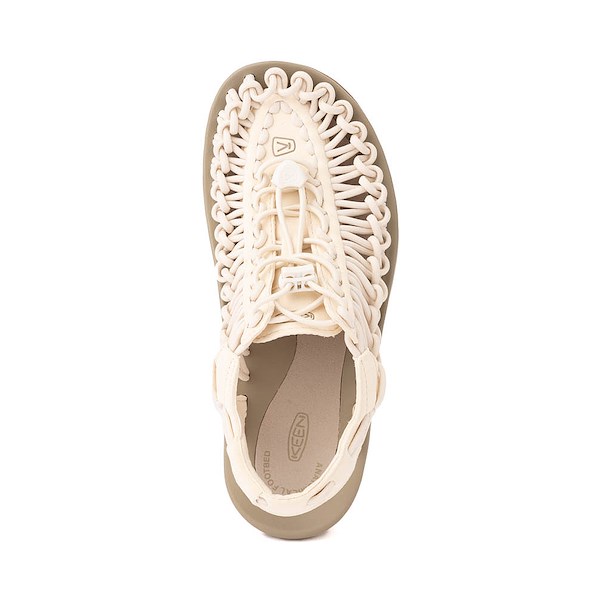 alternate view Womens KEEN&reg; UNEEK Sneaker - White Cap / CornstalkALT2