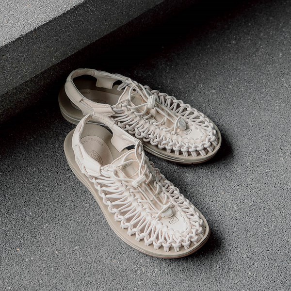 alternate view Womens KEEN&reg; UNEEK Sneaker - White Cap / CornstalkHERO