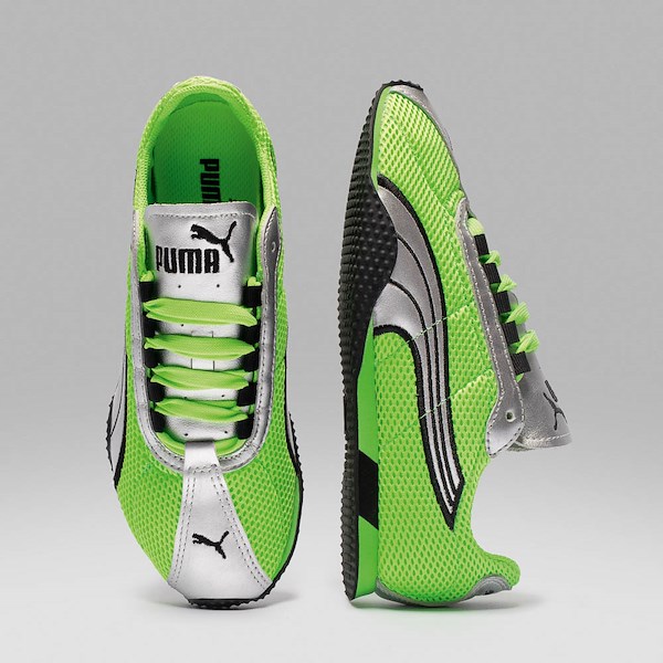 alternate view Mens PUMA H-Street OG Sneaker - Fizzy Green / PUMA SilverHERO