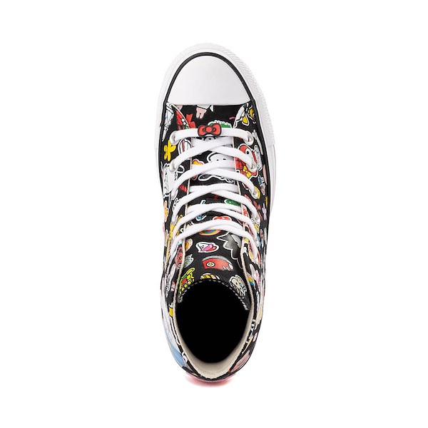 alternate view Converse x Hello Kitty&reg; & Friends Chuck Taylor All Star High-Top Sneaker - BlackALT2
