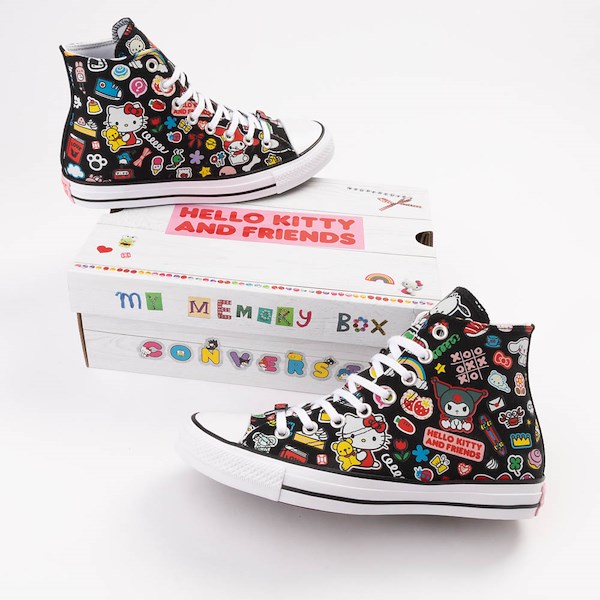alternate view Converse x Hello Kitty&reg; & Friends Chuck Taylor All Star High-Top Sneaker - BlackHERO