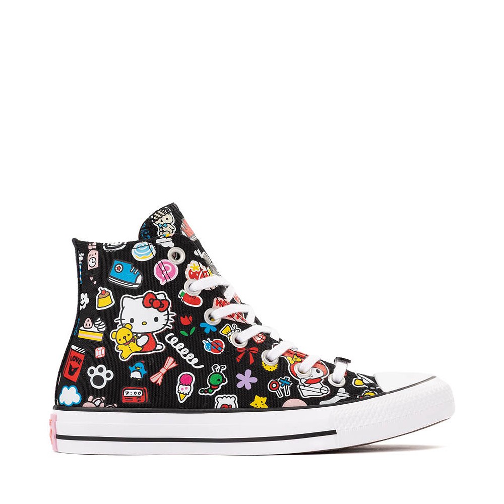 Converse x Hello Kitty&reg; & Friends Chuck Taylor All Star High-Top Sneaker - Black