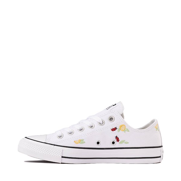 Basket basse Converse Chuck Taylor All Star Citrons et Coccinelles  Blanc