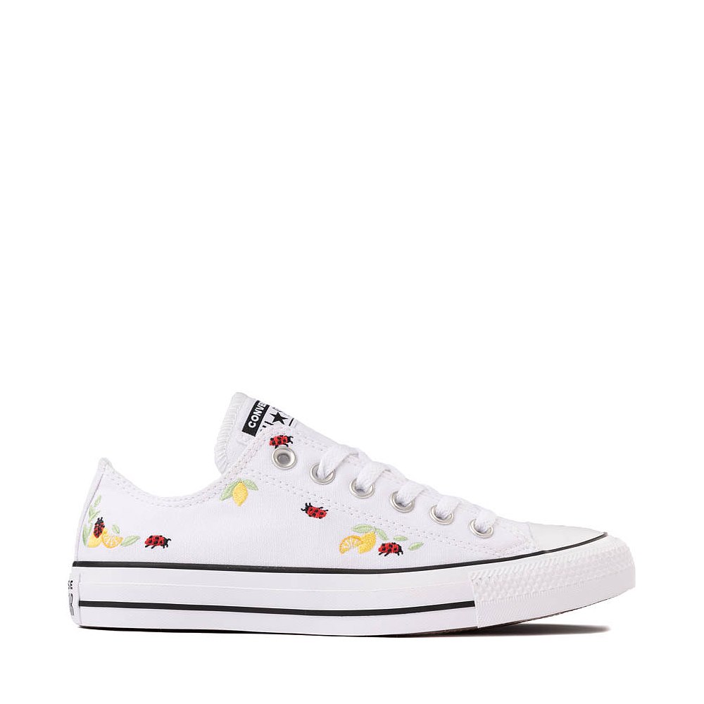 Converse Chuck Taylor All Star Lemons & Ladybugs Low-Top Sneaker - White