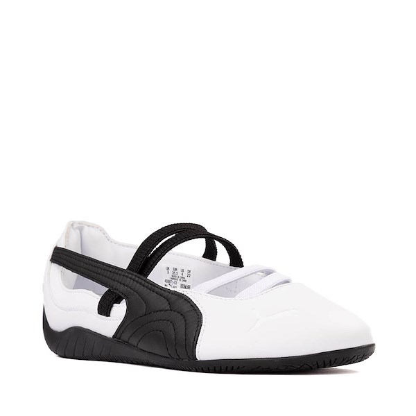 試着のみ　puma SPEEDCAT Ballet 24.5サイズ　BLACK Womens PUMA Speedcat Ballet Shoe - Alpine Snow / PUMA Black