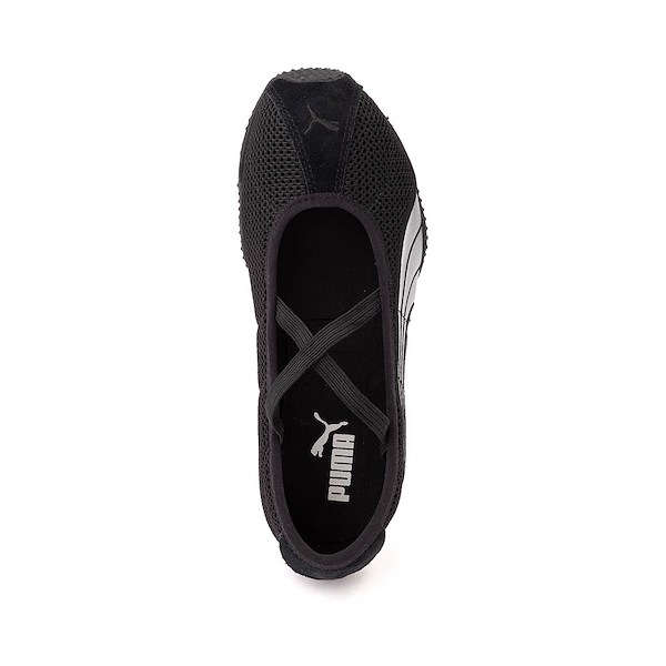 alternate view Womens PUMA H-Street Ballet Sneaker - PUMA Black / PUMA SilverALT2