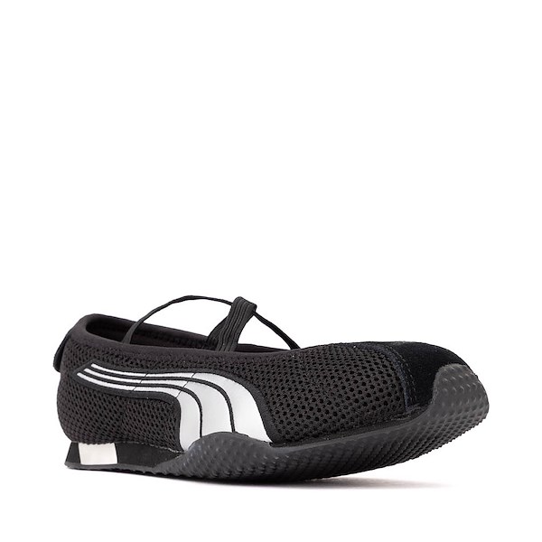alternate view Womens PUMA H-Street Ballet Sneaker - PUMA Black / PUMA SilverALT5