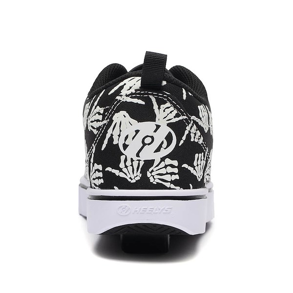 alternate view Heelys Pro 20 Prints Glow Skate Shoe - Little Kid / Big Kid - Black / WhiteALT4