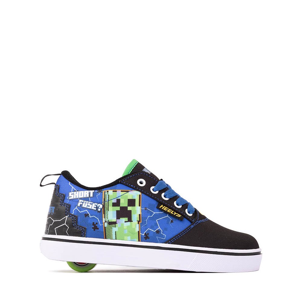 Heelys x Minecraft Pro 20 Skate Shoe - Little Kid / Big Kid - Black / Blue