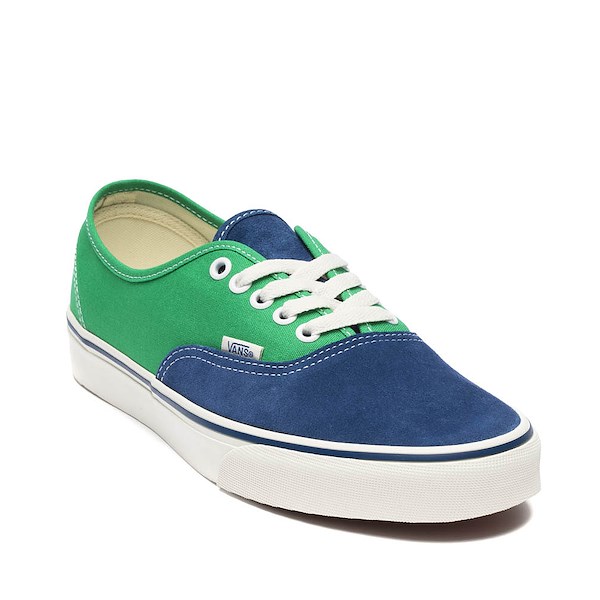 alternate view Vans Authentic Skate Shoe - Green / Navy BlueALT5