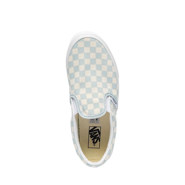 alternate view Vans Classic Slip-On Checkerboard Skate Shoe - Little Kid - Dawn MistALT2