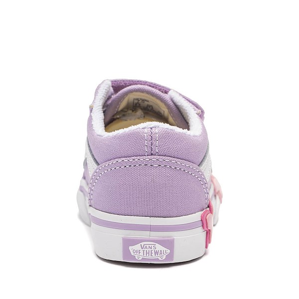 Vans Old Skool V Butterfly Skate Shoe - Baby / Toddler Soft Orchid
