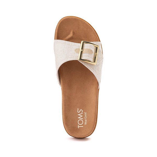 alternate view Womens TOMS Marin Slide Sandal - NaturalALT2