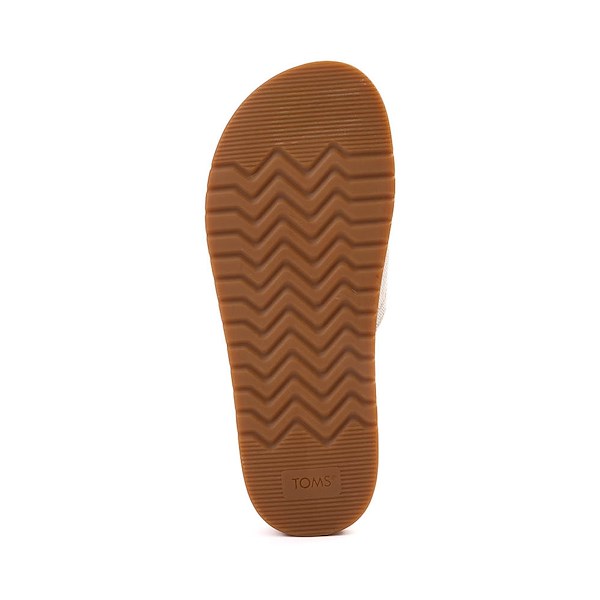 alternate view Womens TOMS Marin Slide Sandal - NaturalALT3