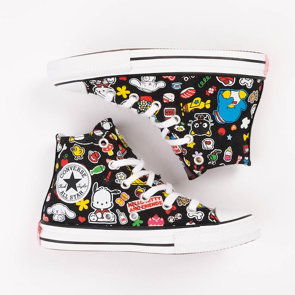 alternate view Basket montante Converse x Hello Kitty & Friends Chuck Taylor All Star - Enfant - NoirHERO