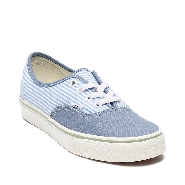 alternate view Vans Authentic Stripes Skate Shoe - Glacial SlateALT5