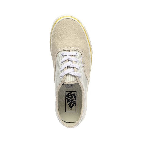 alternate view Vans Authentic Stripes Skate Shoe - Space YellowALT2