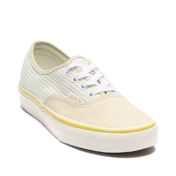 alternate view Vans Authentic Stripes Skate Shoe - Space YellowALT5