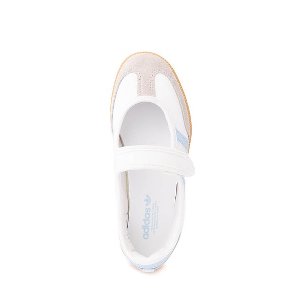 alternate view adidas Samba Jane Athletic Shoe - Big Kid - Cloud White / Clear Sky / GumALT2